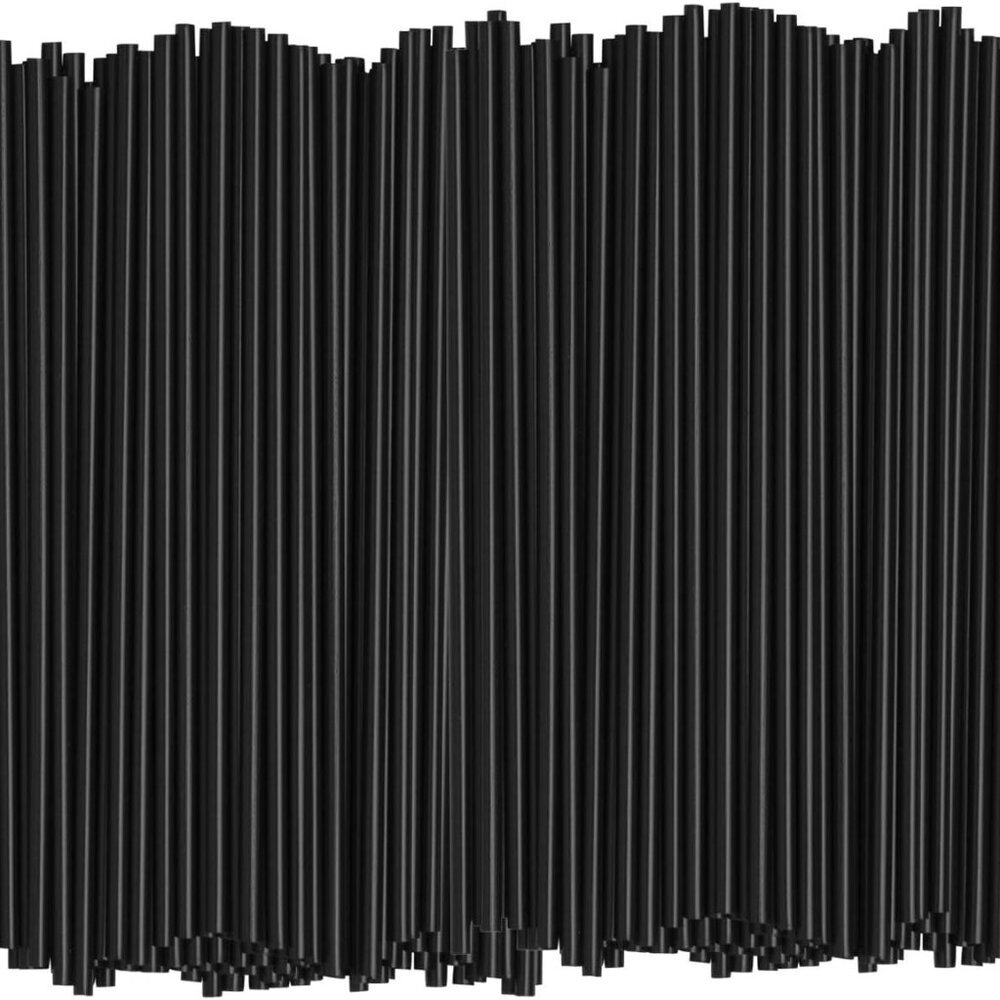 1000 Count] 5 Inch Coffee & Cocktail Stirrers/Straws Disposable Plastic Sip Stir